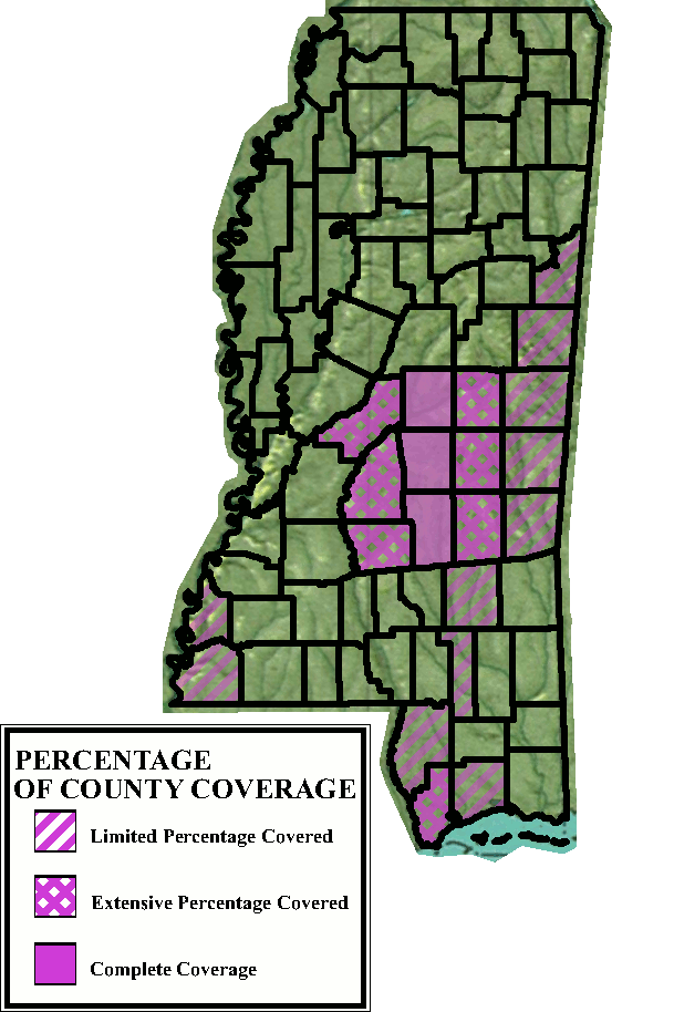 Ammann Mississippi Map