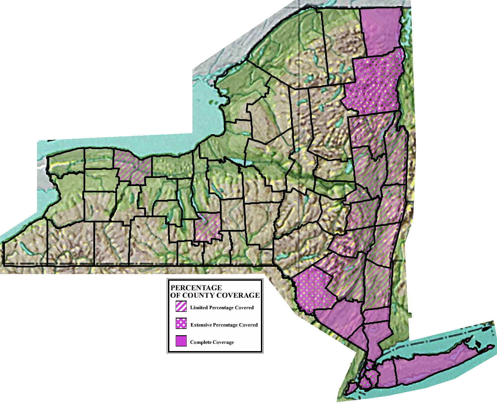 Ammann New York Map